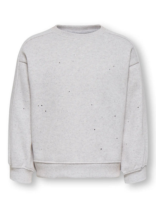 KidsOnly: glitter sweater grey