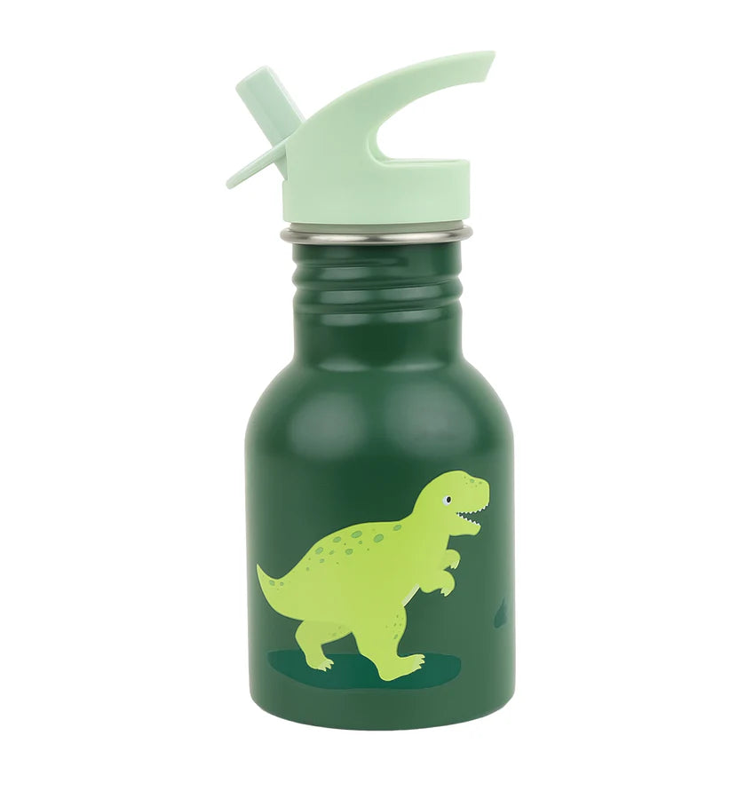 A Little Lovely Company:RVS 350 ml dinosaurus
