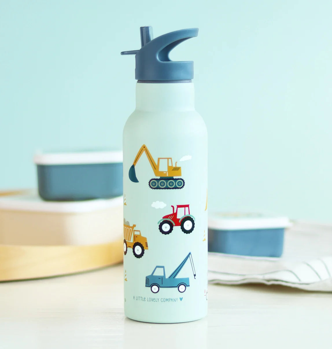 A Little Lovely Company:RVS Drinkfles:voertuigen