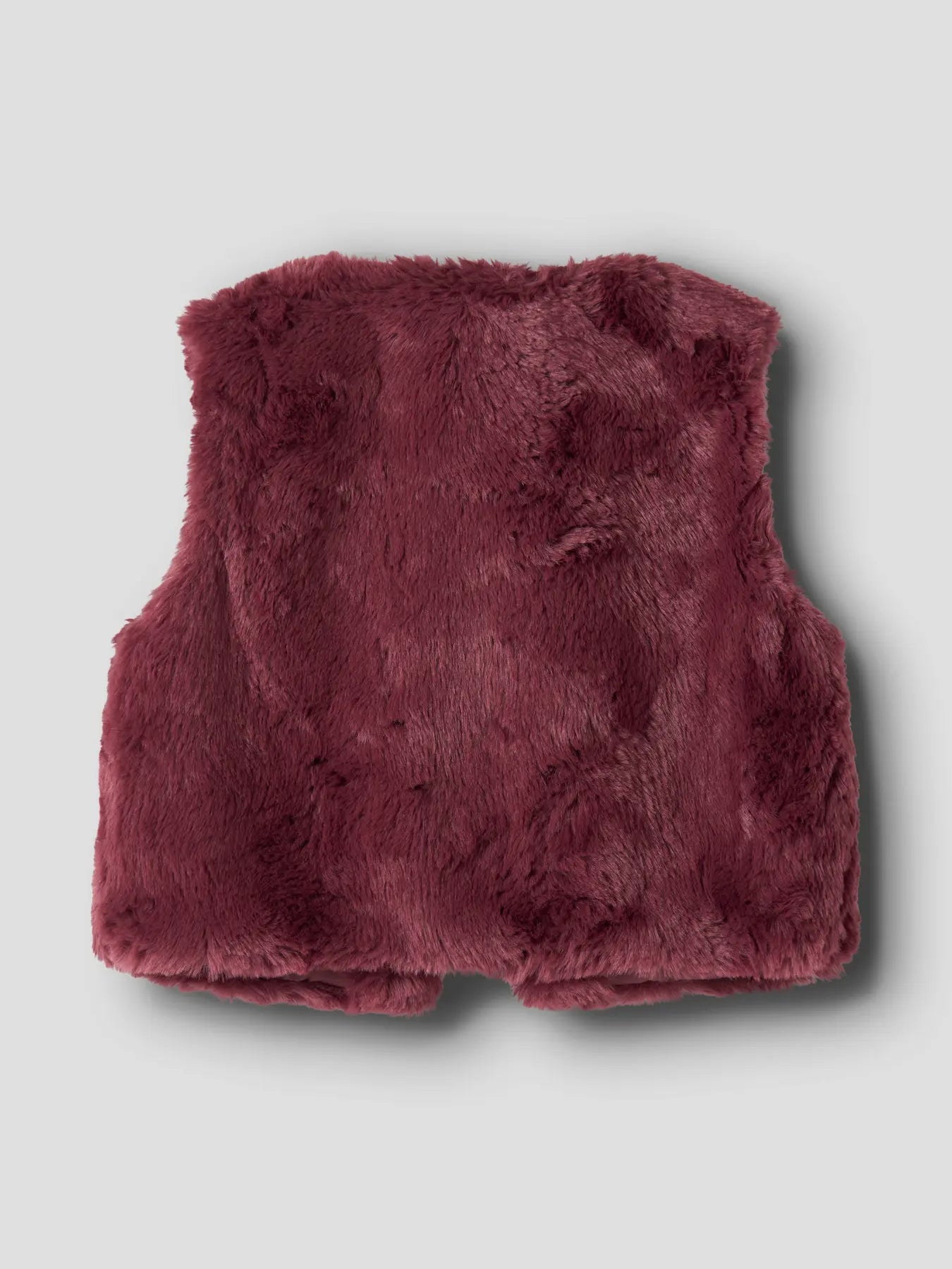 Name it: Fake fur vest wild ginger