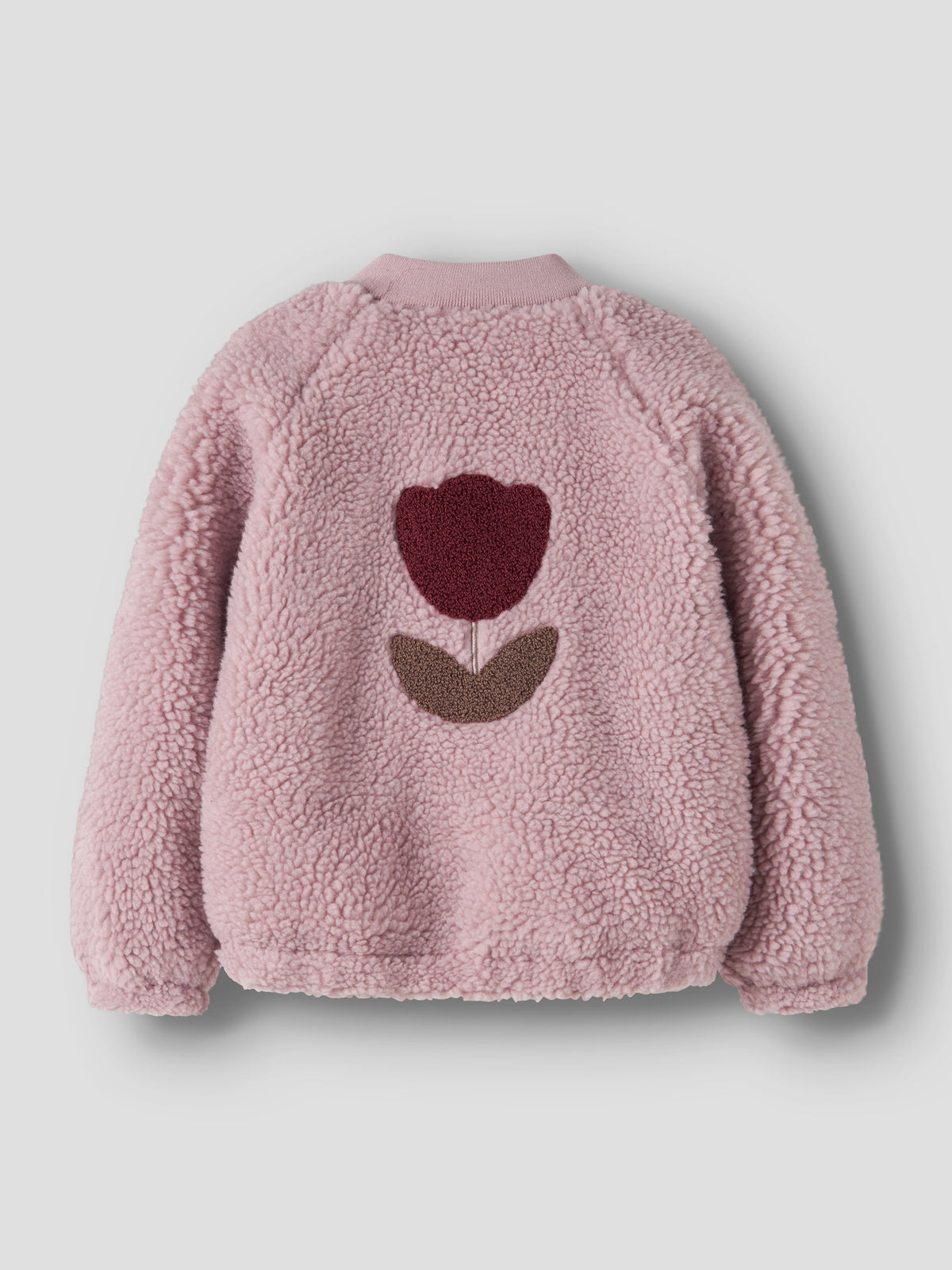 Name it: Teddy jacket violet flower