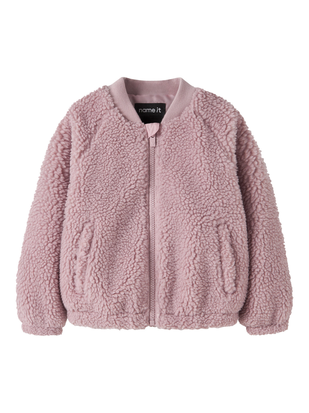 Name it: Teddy jacket violet flower
