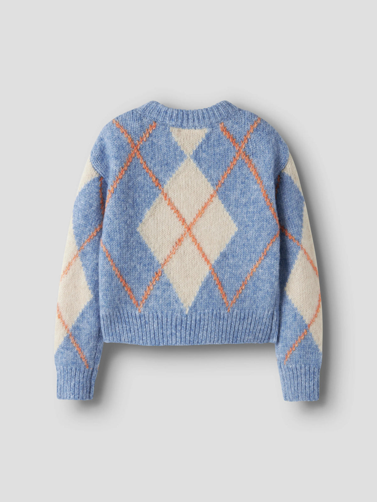 Name it: Knitted pullover grey