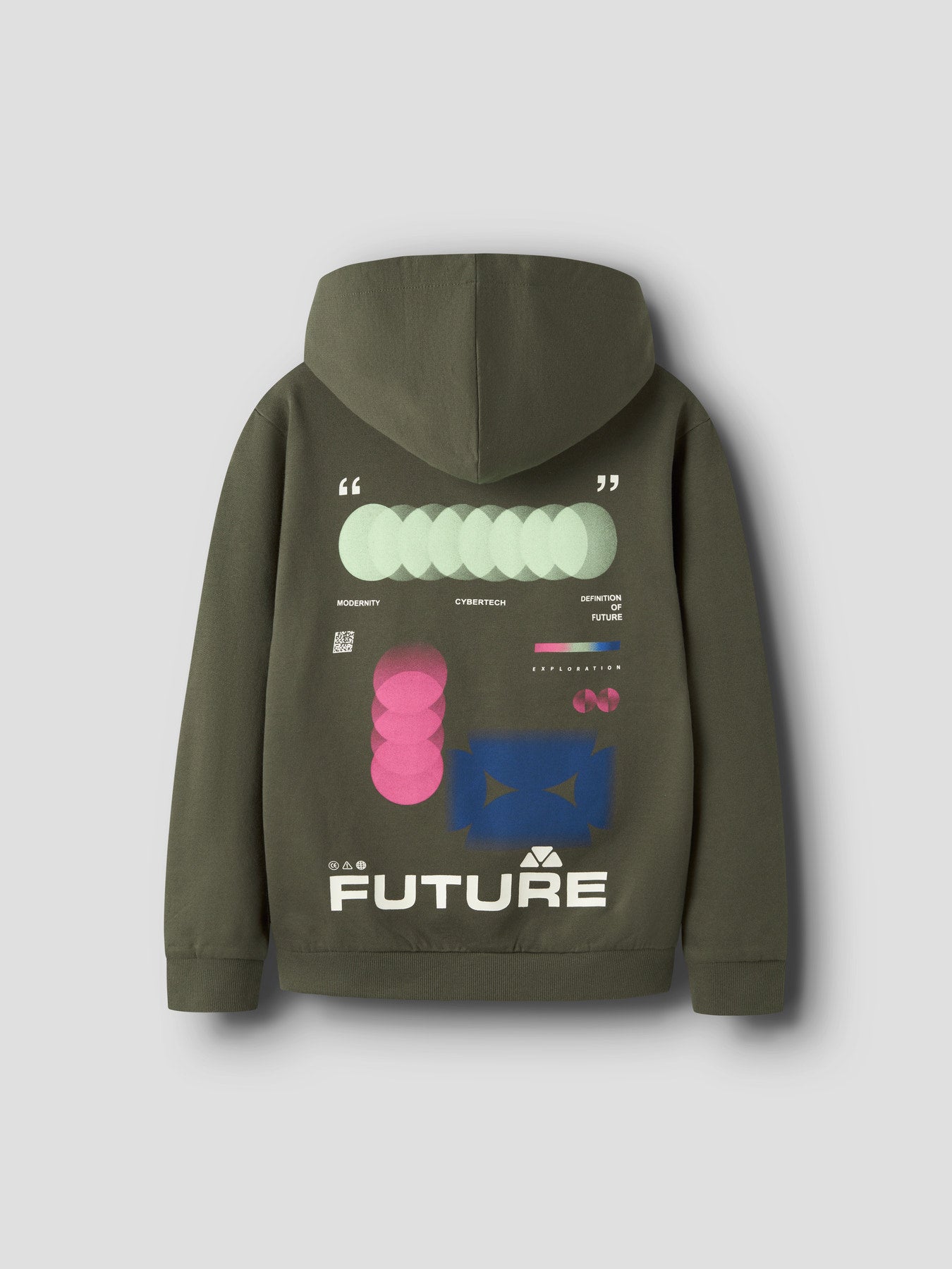 Name it: Hoodie "Future"olive