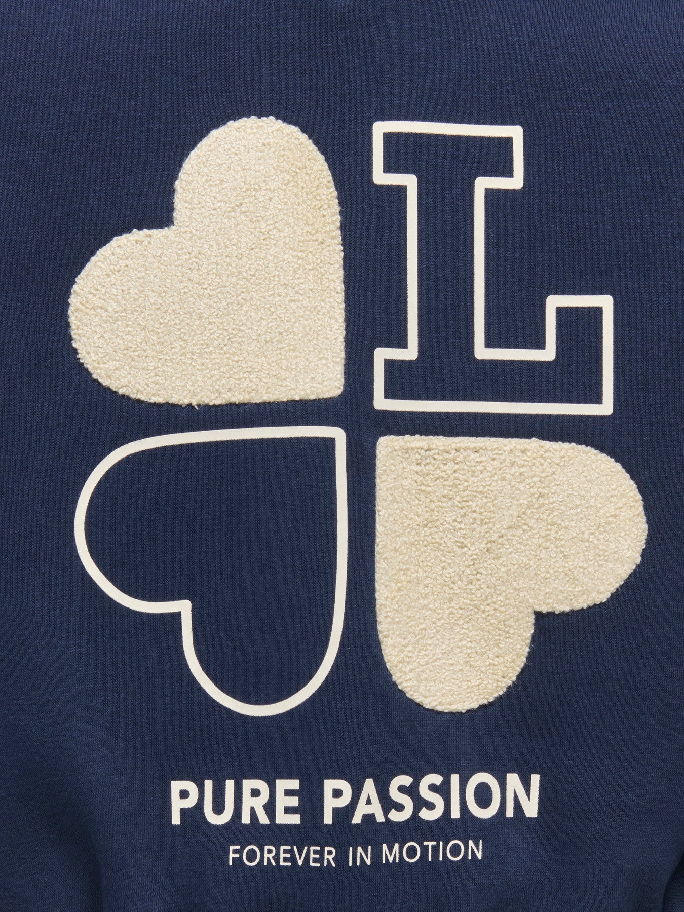 KidsOnly: Sweater navy hartje