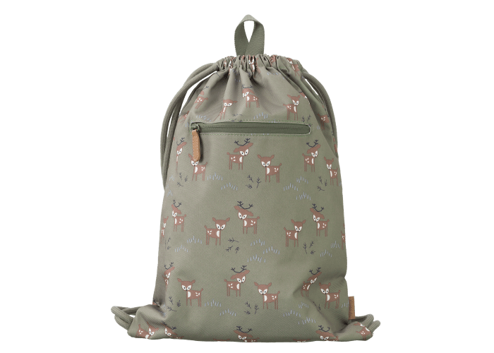 Fresk: zwemzak indigo deer olive