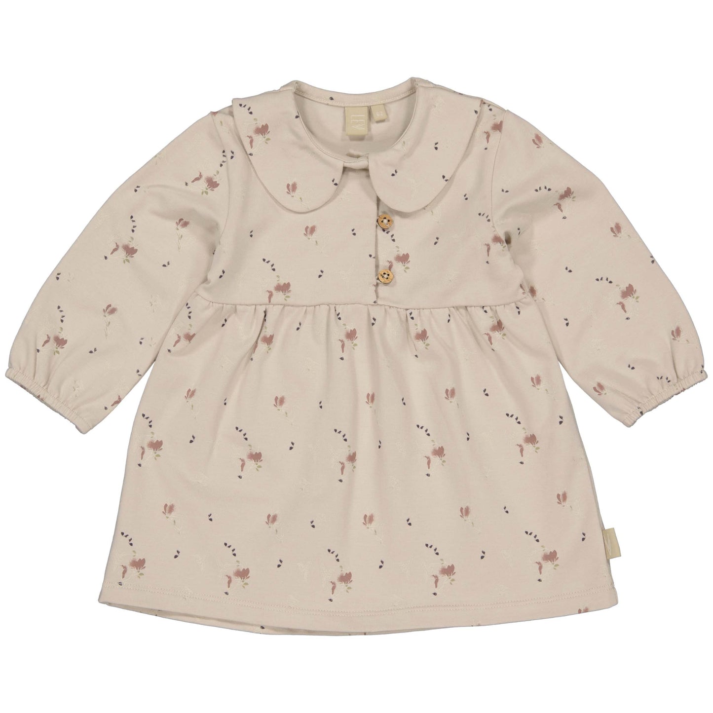 Levv: GALENO: dress sand flower AOP