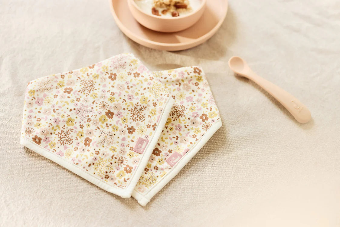 Jollein: Slab Bandana - Flower Fairies - 2 Stuks