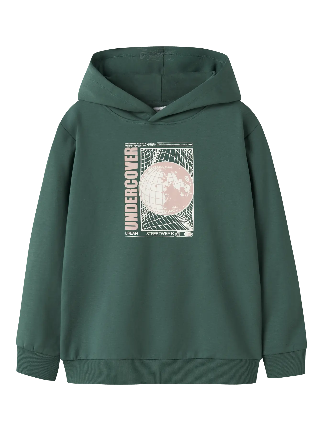 Name it: Dunne hoodie gewatteerd "Undercover"