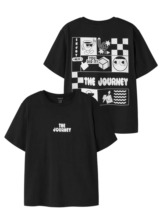 Name it: t-shirt " The journey" black