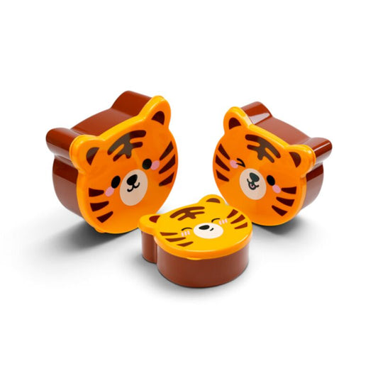 Adoramals:3-delig snackdoosje tijger