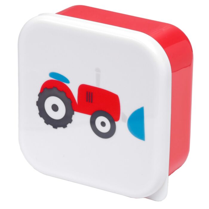 Puckador: 3 delige snackdozenset tractor