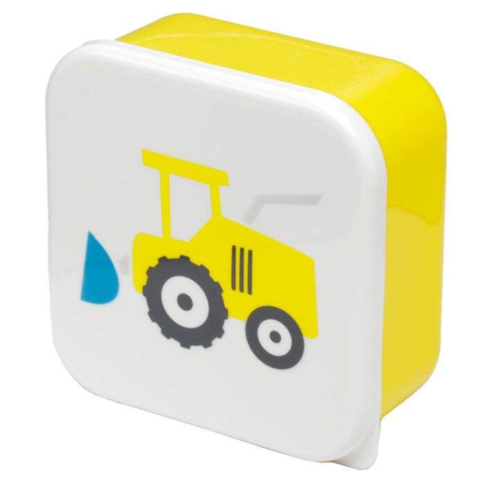Puckador: 3 delige snackdozenset tractor
