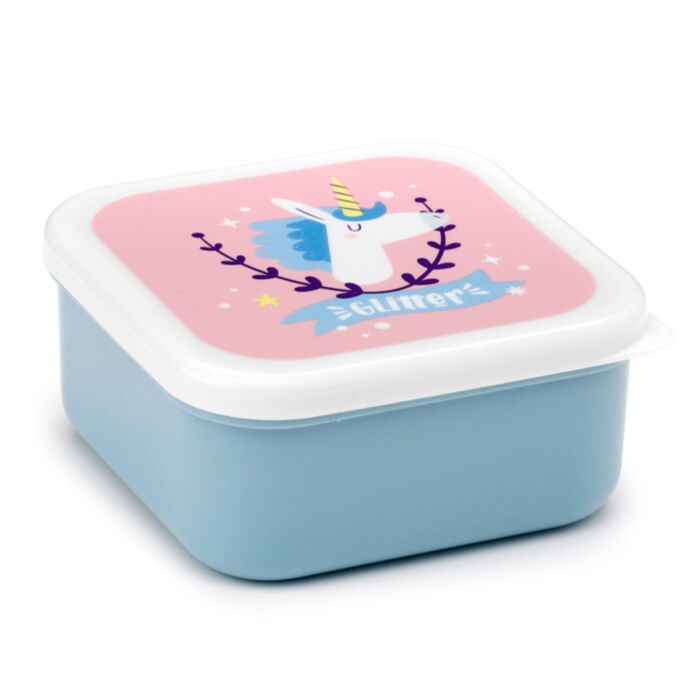 Puckador: 3 delige snackdozenset unicorn