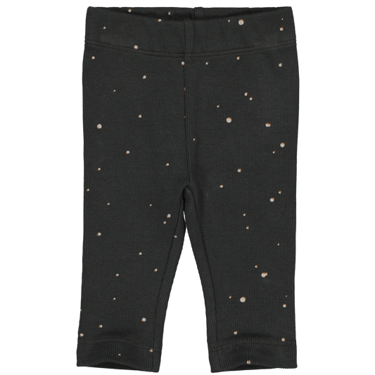 Levv: EMIEL: pants AOP Grey Dark Dot