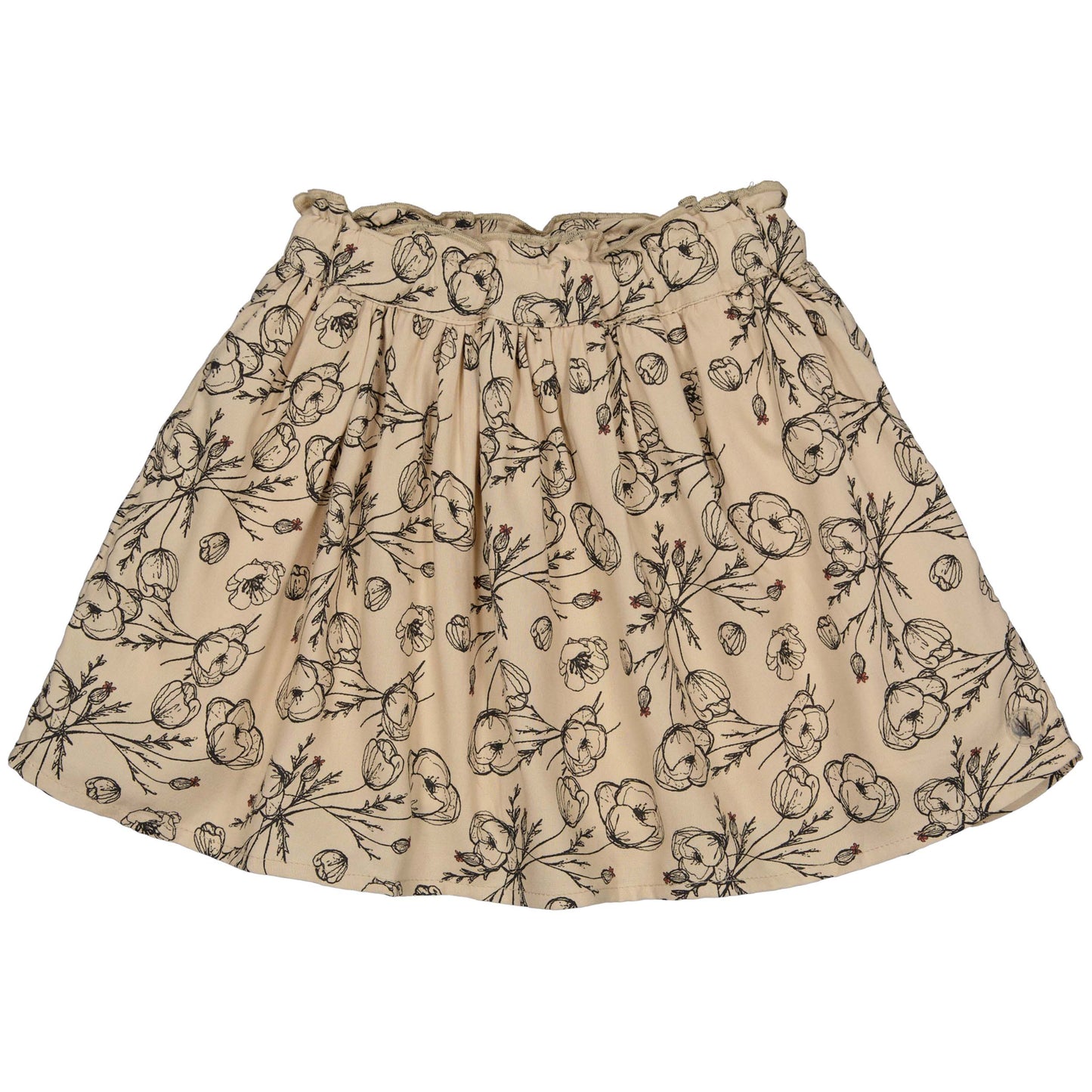 LEVV: GITTE: skirt AOP sand nomad flower