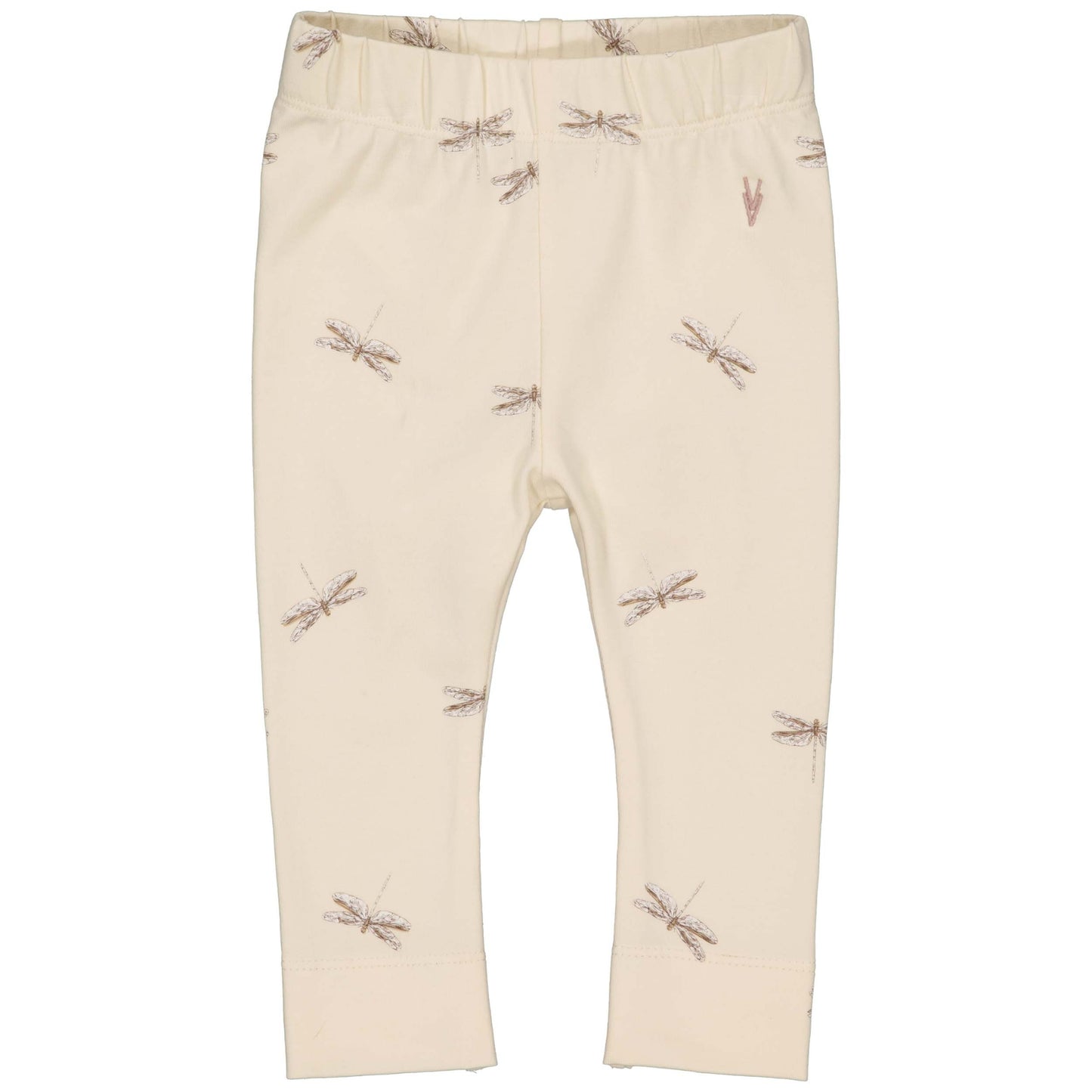 Levv: ZUZEL: pants AOP white dragonfly