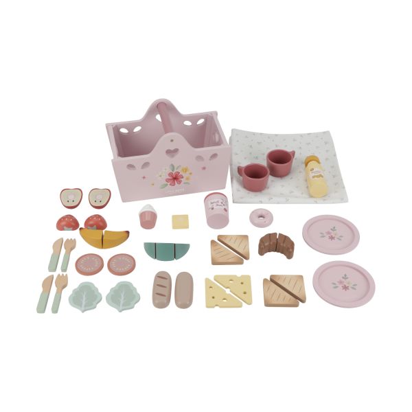 Little Dutch: houten picknickset