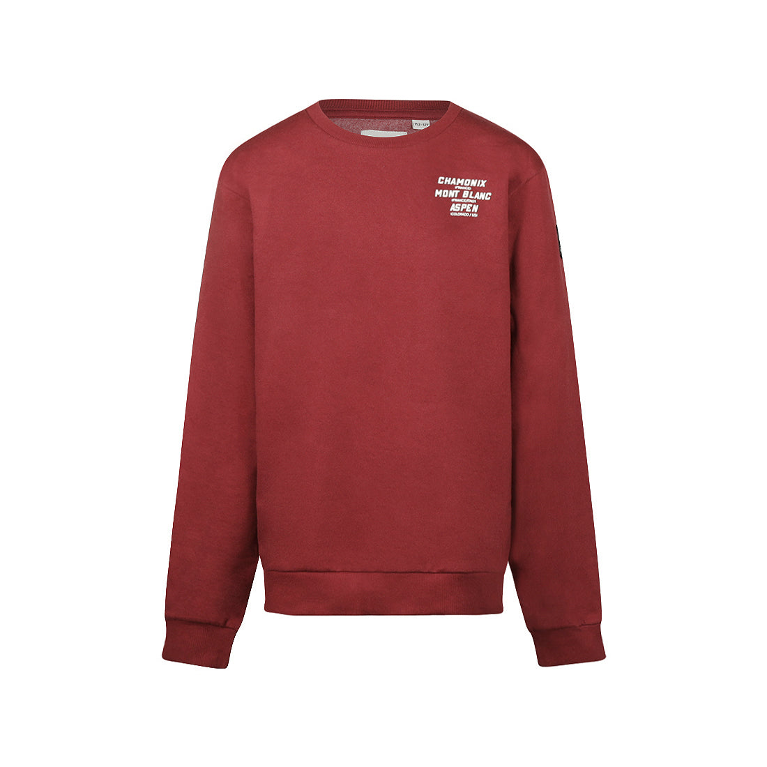 No way monday: sweater "Mont blanc" roest