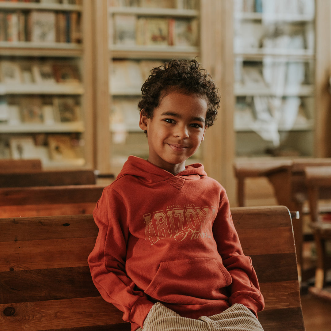 Koko Noko: Hoodie Feded red