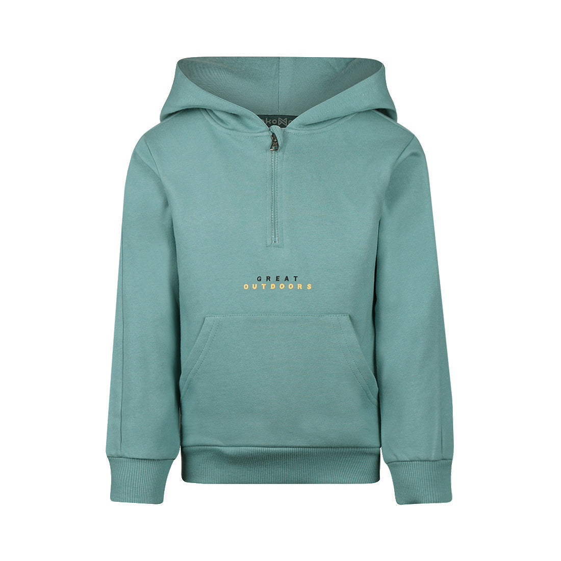 Koko Noko: Hoodie dusty turquoise