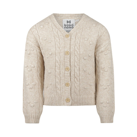 Koko Noko: cardigan tapioca