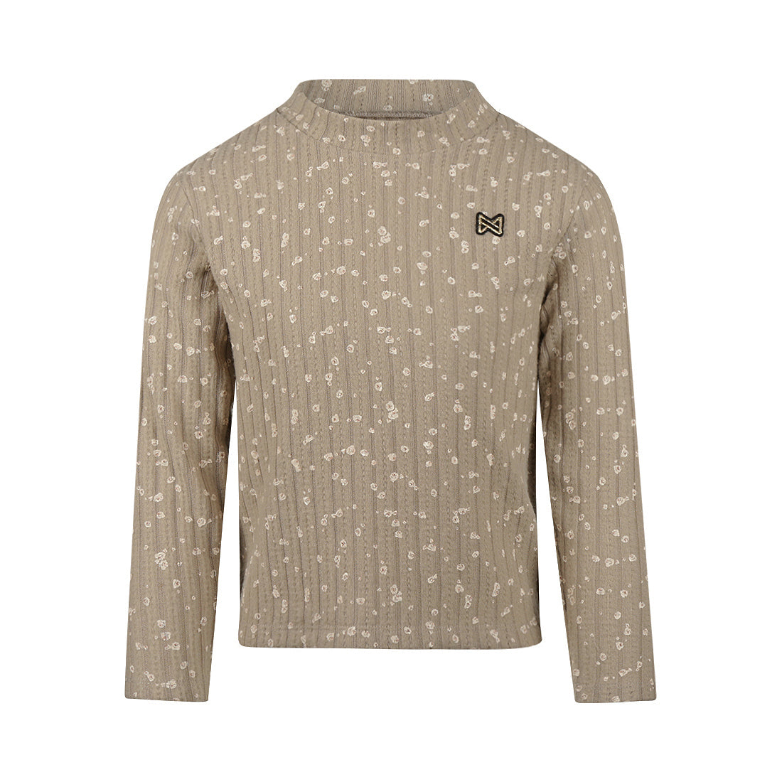 Koko Noko: Longsleeve beige bloem