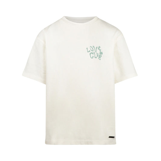 No way monday: Shirt loose fit with backprint