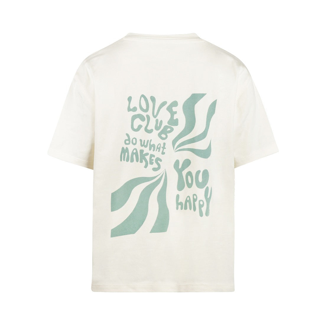 No way monday: Shirt loose fit with backprint