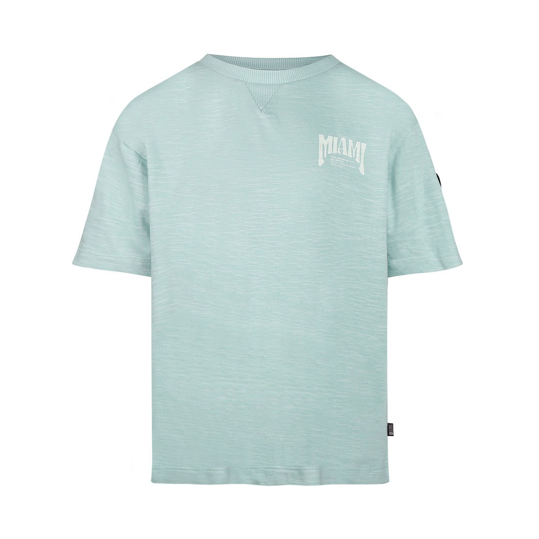 No way monday:  Loose shirt ocean+backprint
