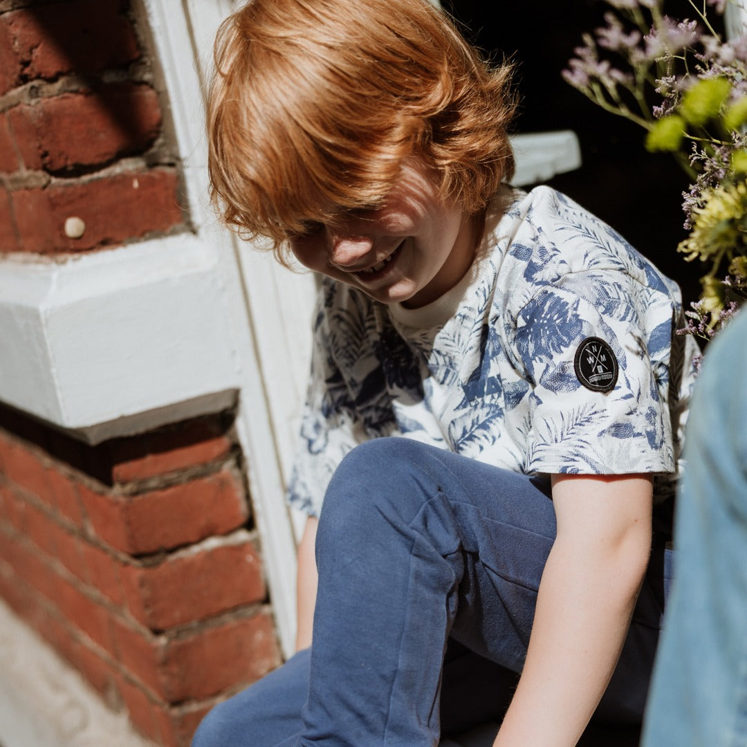 No way monday:  Loose shirt all over print