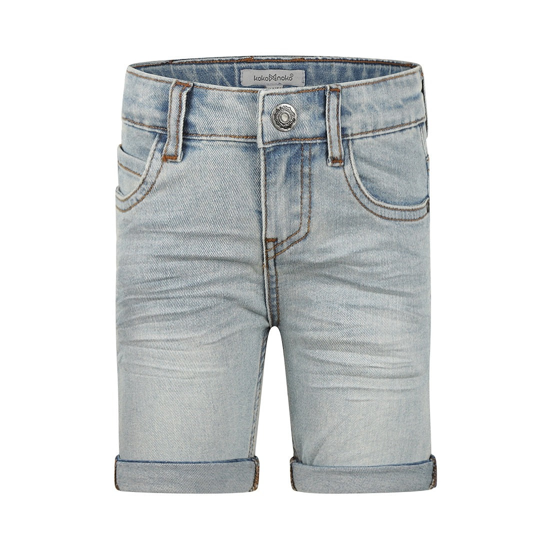 Koko Noko:Kamiel: jeans short blue loose fit