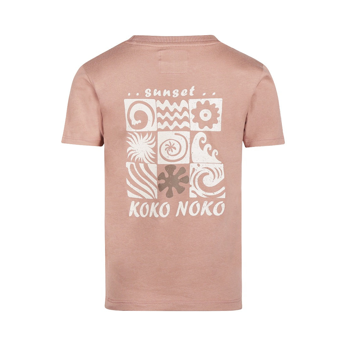Koko Noko: shirt dusty pink with backprint