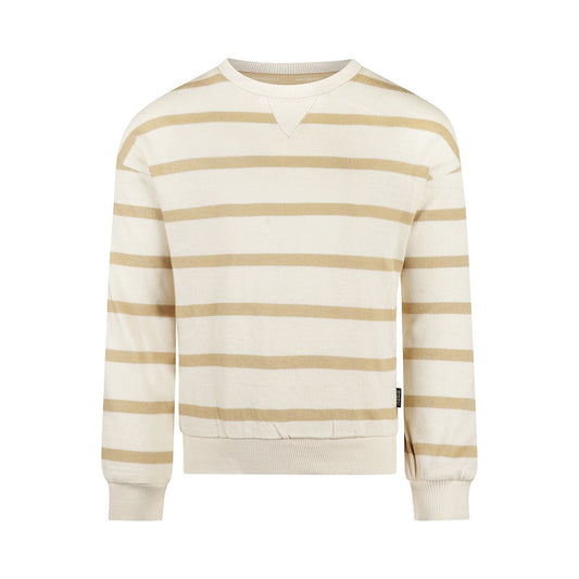 Koko Noko: Sweater beige stripes