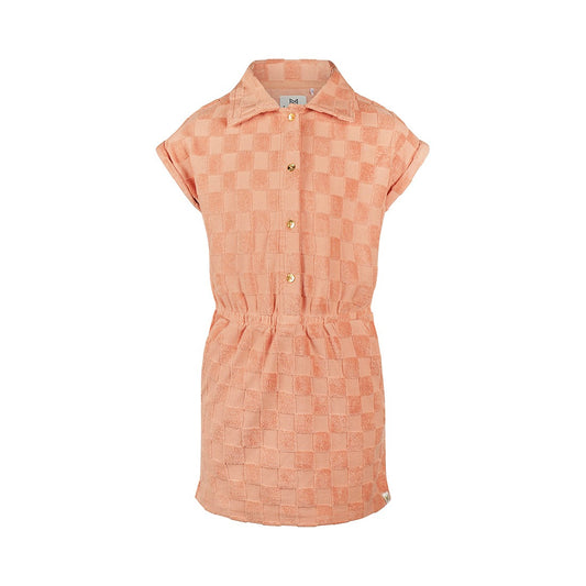Koko Noko: dress vierkant blushed terra