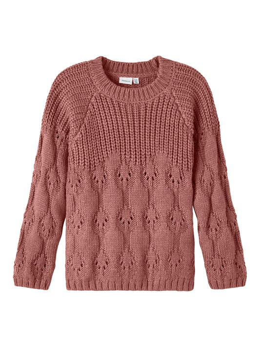 Name it: knit light mahogany