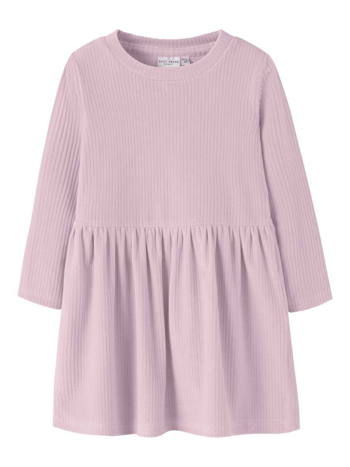 Name it: dress velvet Mauve shadows