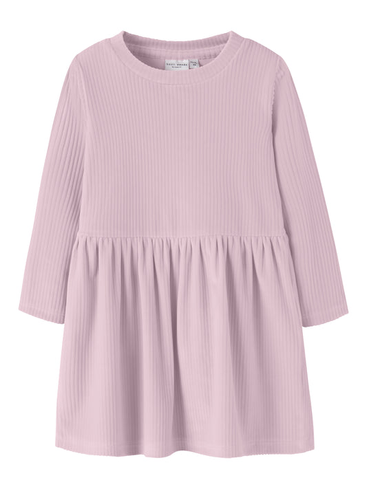 Name it: dress velvet Mauve shadows