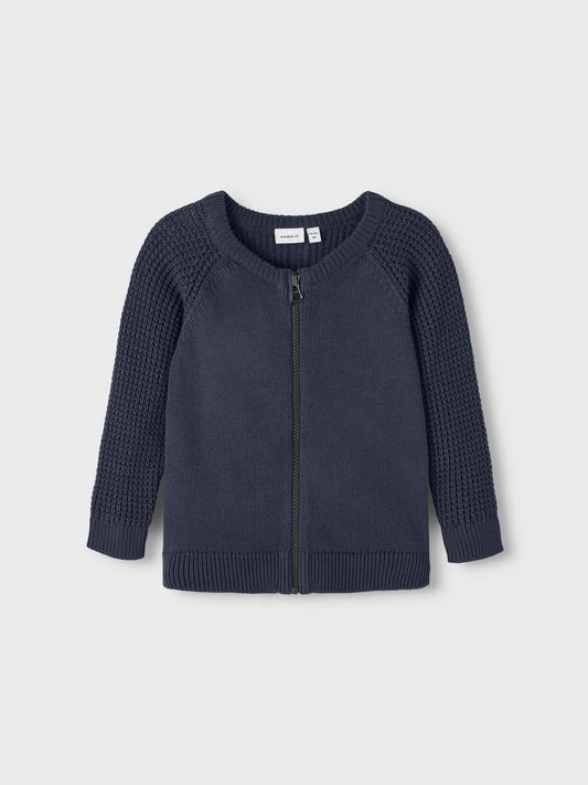 Name it: vest knit dark sapphire
