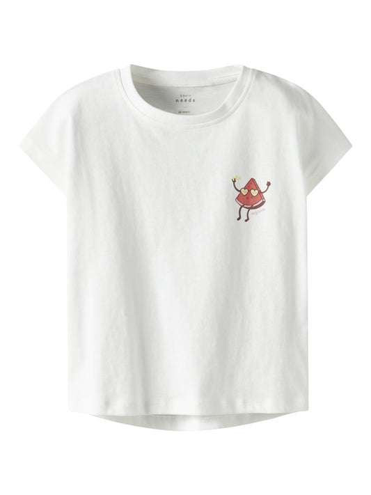 Name it: Shirt watermeloen wit
