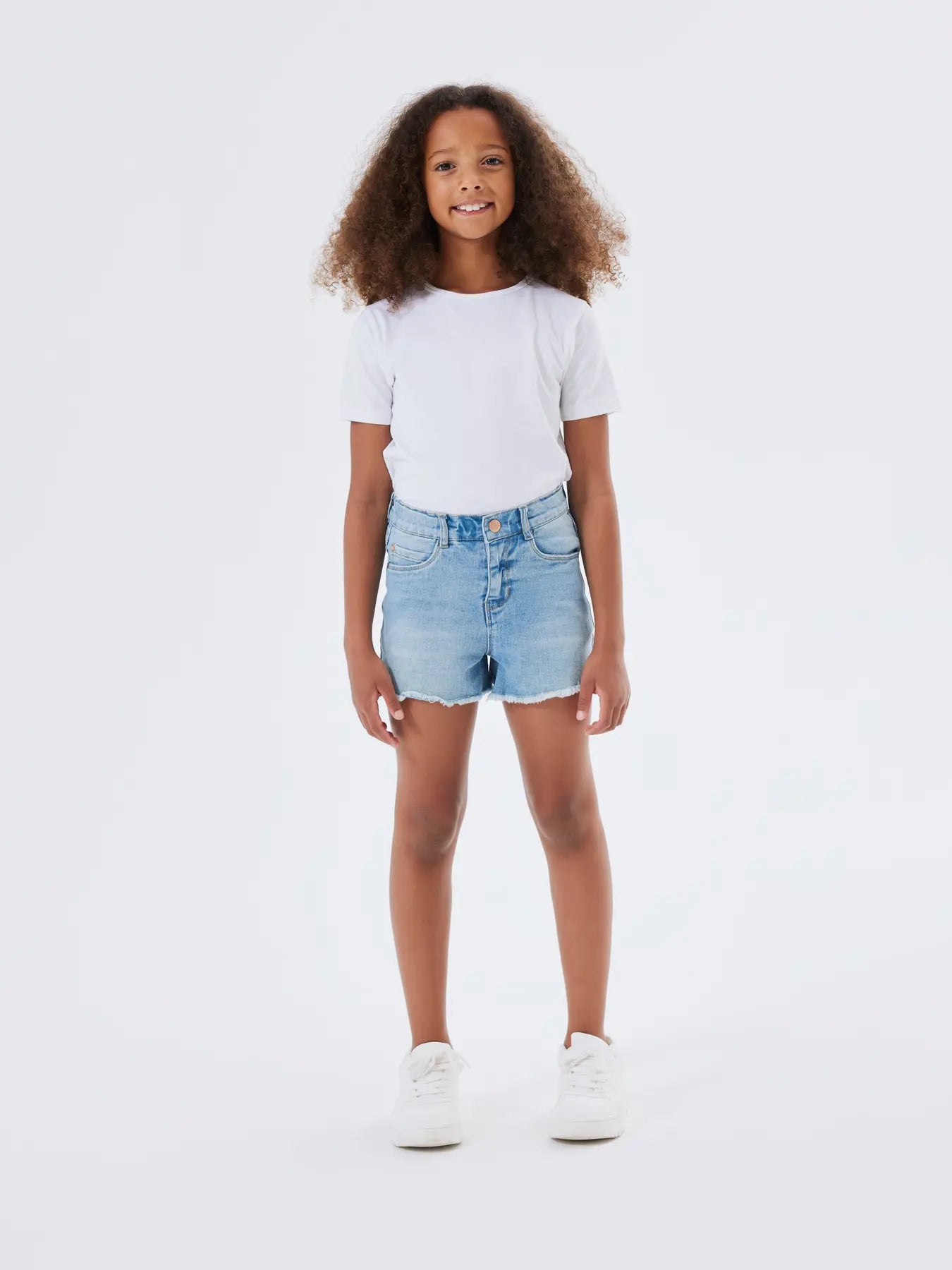 Name it:JENNA: jeans short medium blue denim
