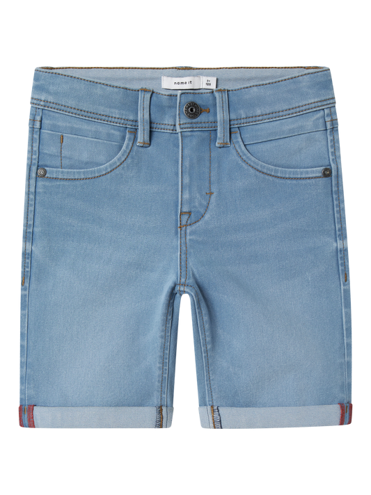 Name it: JOEL :Noos collectie: jeans short light blue denim