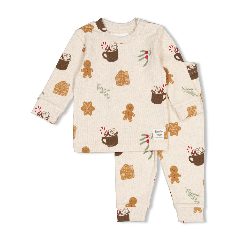 Feetje:premium pyjama Cosy Cookie