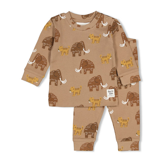 Feetje:premium pyjama Milo mammoth