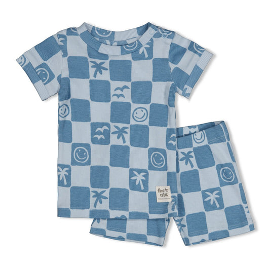 Feetje:chase check: Premiums pyjama