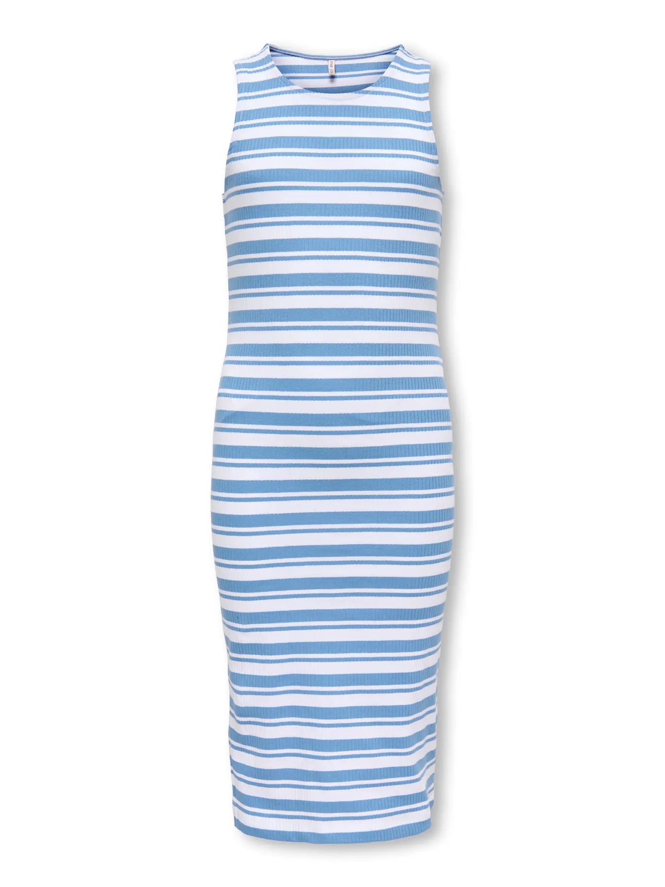 Only :dress stripes light blue