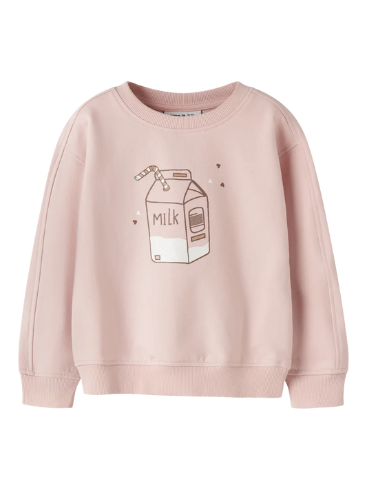 Name it: sweater pink "Milk"