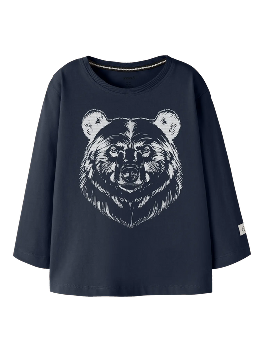 Name it: Longsleeve blue bear