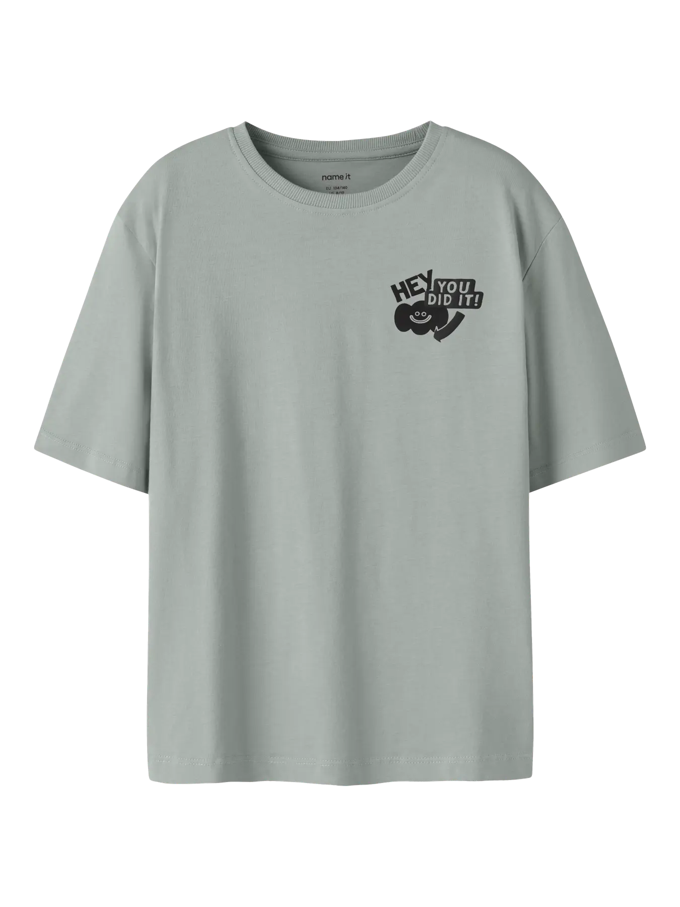 Name it: t-shirt grey donut