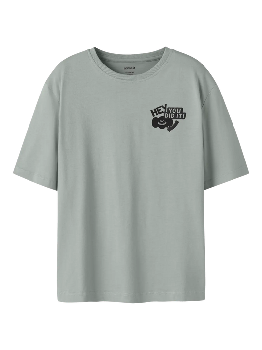 Name it: t-shirt grey donut